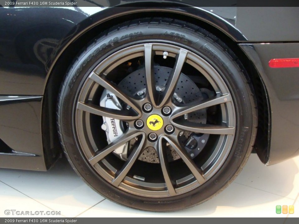 2009 Ferrari F430 16M Scuderia Spider Wheel and Tire Photo #54180055