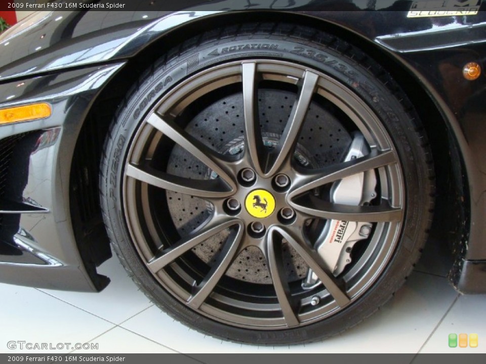2009 Ferrari F430 16M Scuderia Spider Wheel and Tire Photo #54180064
