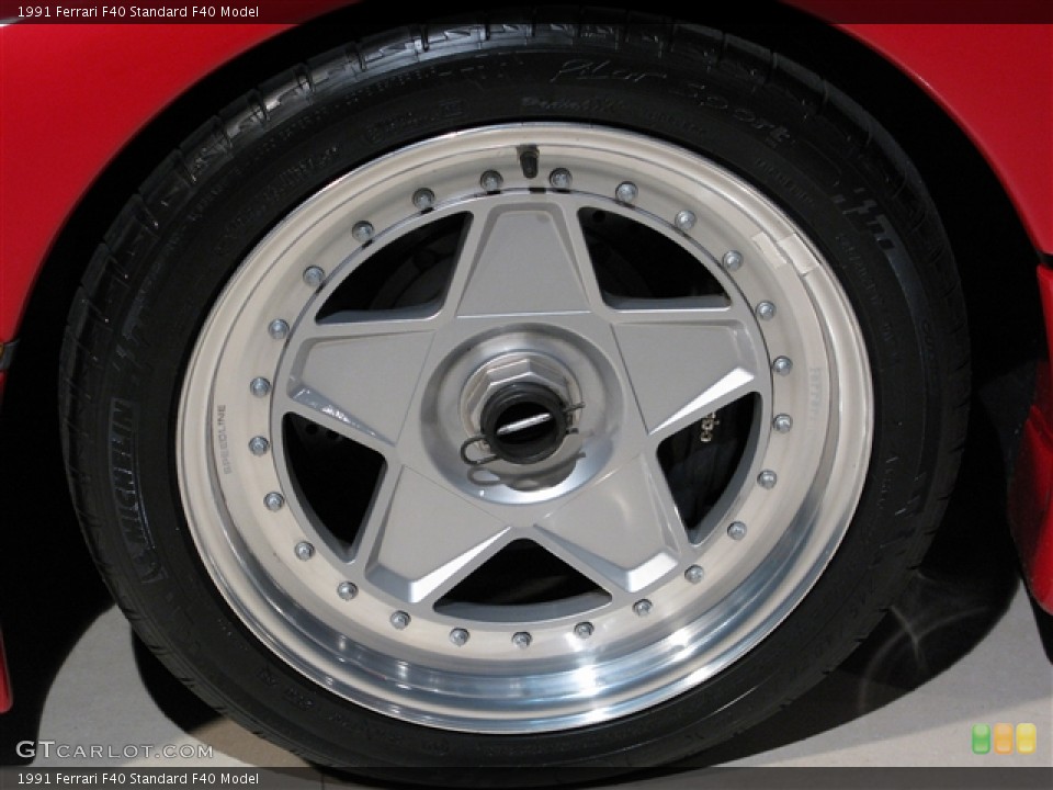 1991 Ferrari F40  Wheel and Tire Photo #541803
