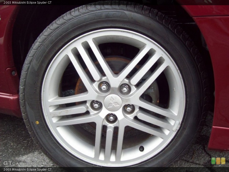 2003 Mitsubishi Eclipse Spyder GT Wheel and Tire Photo #54190129