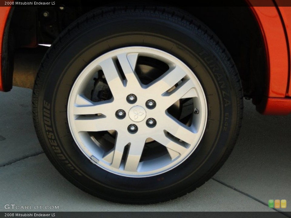 2008 Mitsubishi Endeavor LS Wheel and Tire Photo #54190504