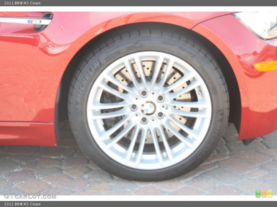 2011 BMW M3 Coupe Wheel and Tire Photo #54201682