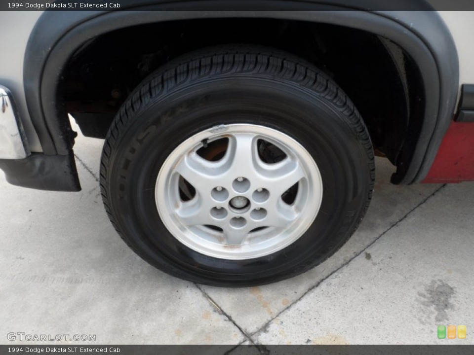 1994 Dodge Dakota SLT Extended Cab Wheel and Tire Photo #54205104