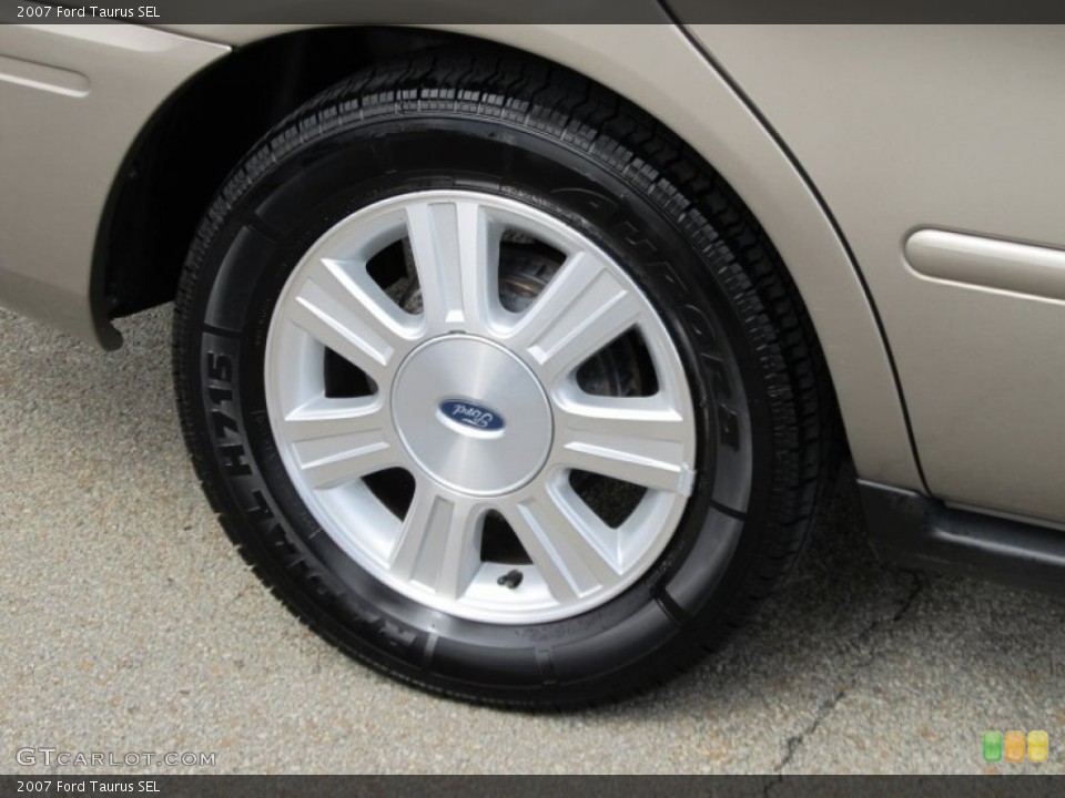 2007 Ford Taurus SEL Wheel and Tire Photo #54205458