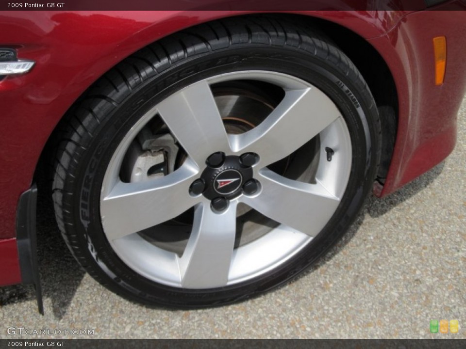 2009 Pontiac G8 GT Wheel and Tire Photo #54206056