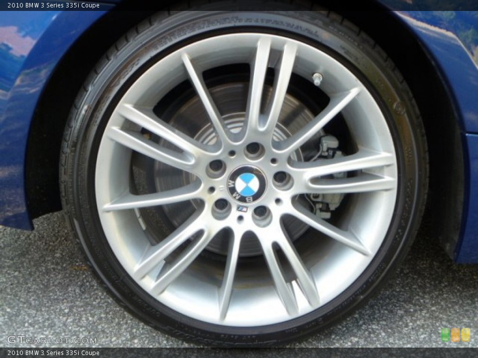 2010 BMW 3 Series 335i Coupe Wheel and Tire Photo #54206208