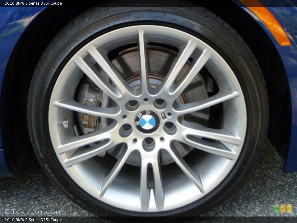 2010 BMW 3 Series 335i Coupe Wheel and Tire Photo #54206218