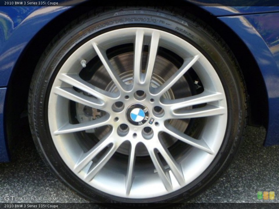 2010 BMW 3 Series 335i Coupe Wheel and Tire Photo #54206226