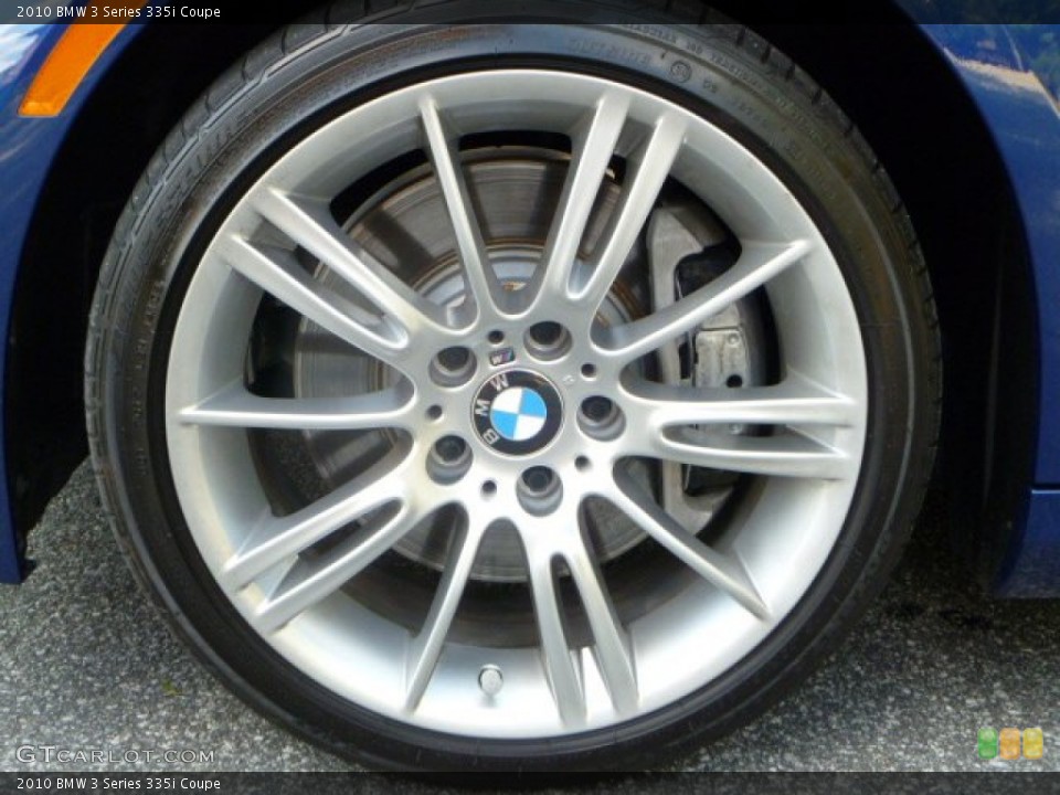2010 BMW 3 Series 335i Coupe Wheel and Tire Photo #54206240