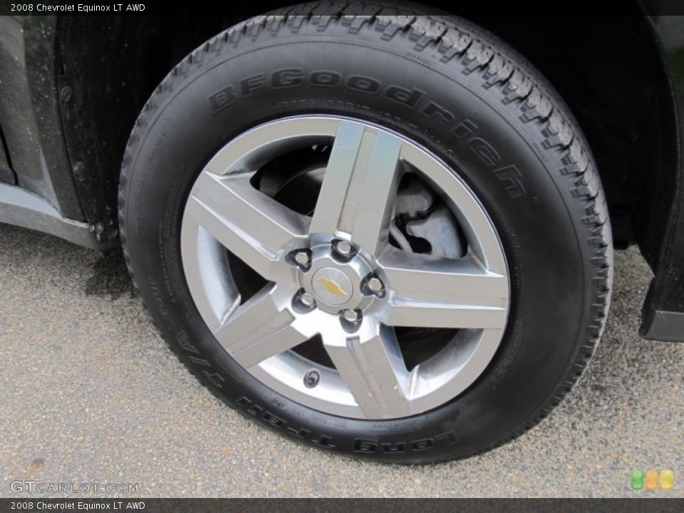 2008 Chevrolet Equinox LT AWD Wheel and Tire Photo #54210156