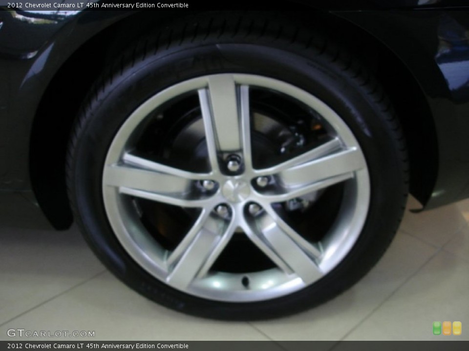 2012 Chevrolet Camaro LT 45th Anniversary Edition Convertible Wheel and Tire Photo #54210588