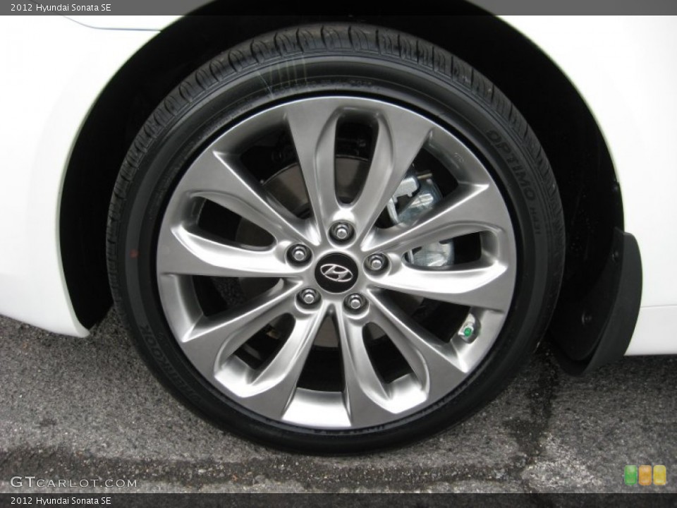 2012 Hyundai Sonata SE Wheel and Tire Photo #54211809