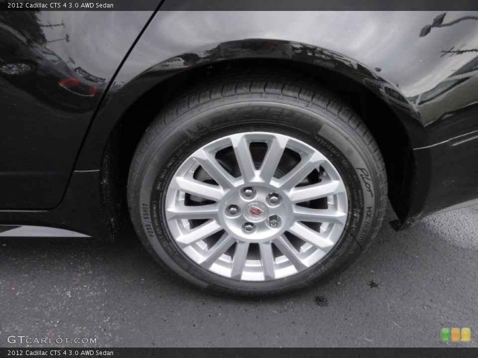 2012 Cadillac CTS 4 3.0 AWD Sedan Wheel and Tire Photo #54212508