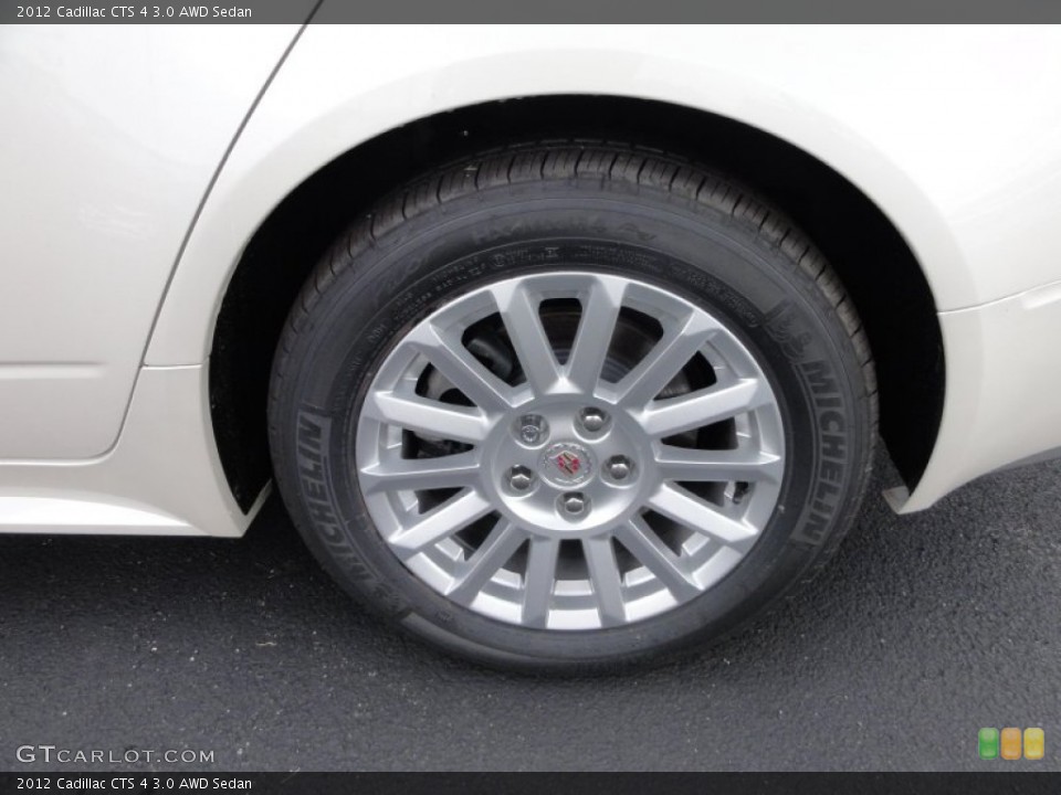 2012 Cadillac CTS 4 3.0 AWD Sedan Wheel and Tire Photo #54213069