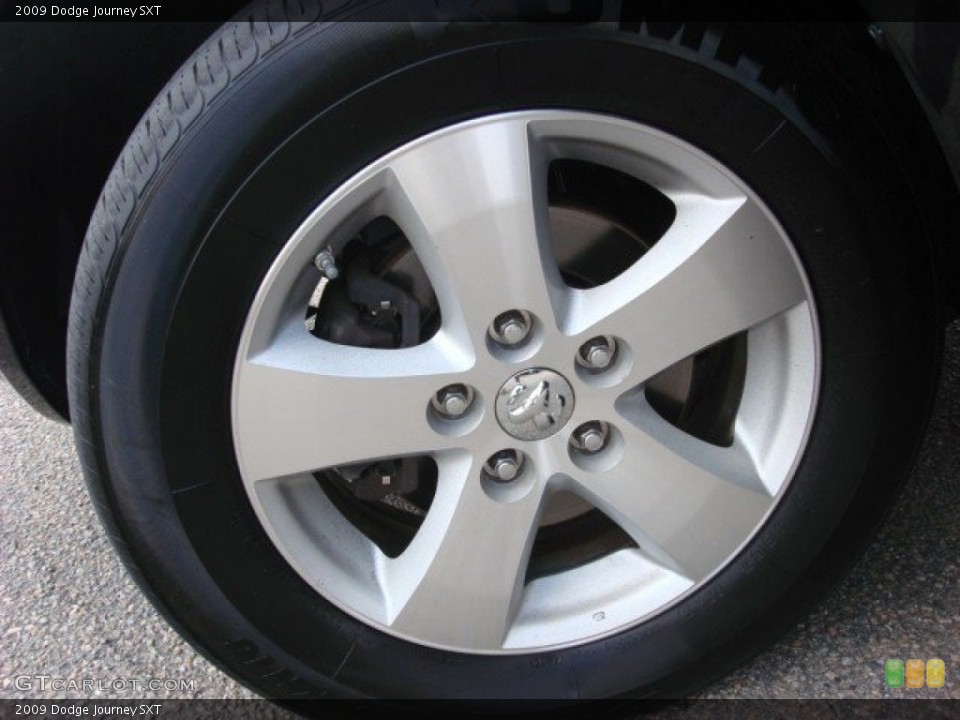 2009 Dodge Journey SXT Wheel and Tire Photo #54214005