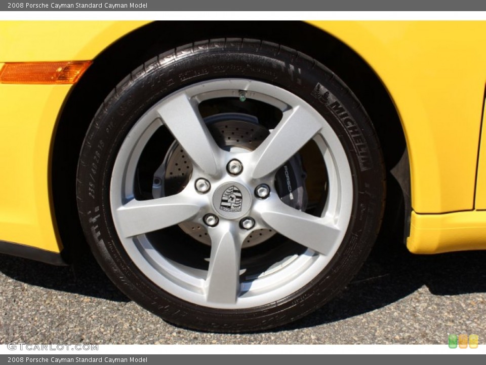 2008 Porsche Cayman  Wheel and Tire Photo #54214899