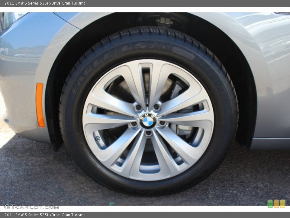 2011 BMW 5 Series 535i xDrive Gran Turismo Wheel and Tire Photo #54216300