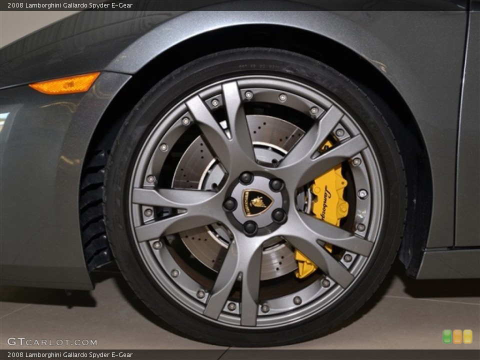 2008 Lamborghini Gallardo Spyder E-Gear Wheel and Tire Photo #54219645