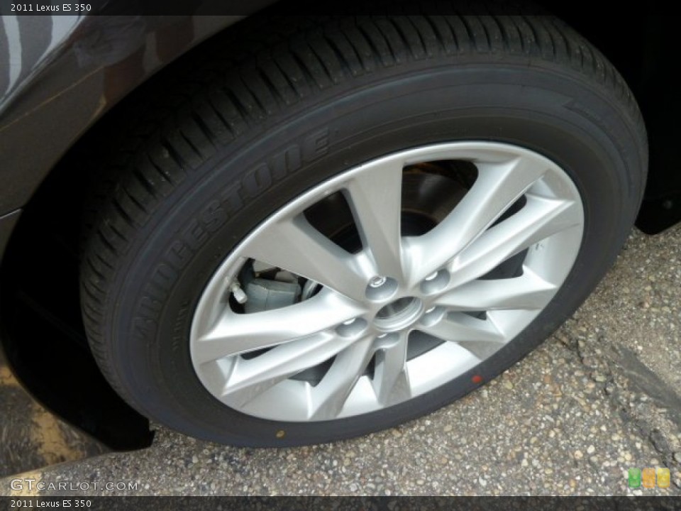 2011 Lexus ES 350 Wheel and Tire Photo #54220701
