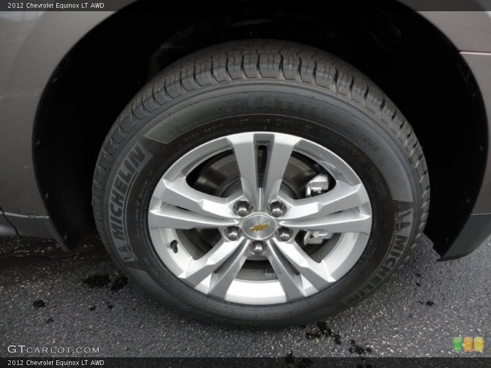 2012 Chevrolet Equinox LT AWD Wheel and Tire Photo #54222525