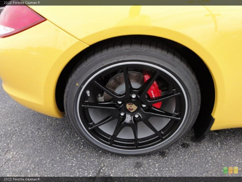 2012 Porsche Cayman R Wheel and Tire Photo #54227019