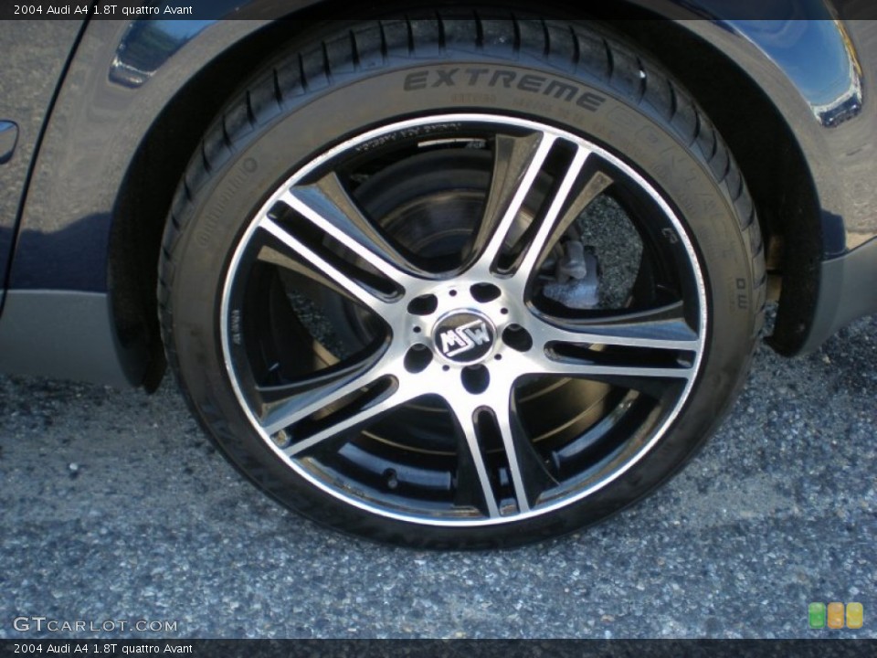 2004 Audi A4 Custom Wheel and Tire Photo #54228176