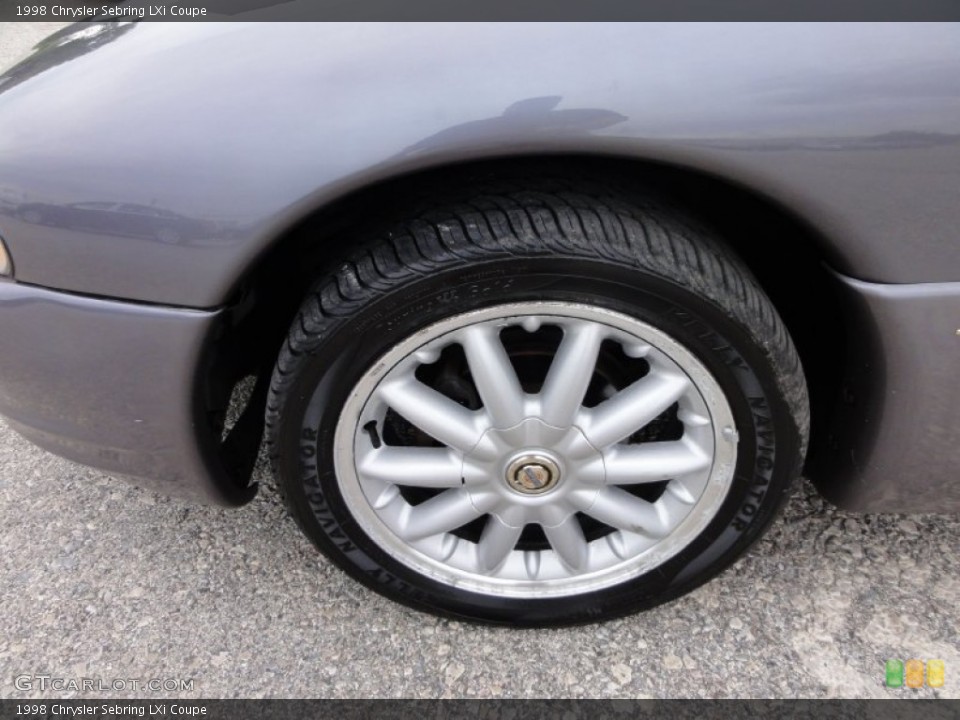 1998 Chrysler Sebring LXi Coupe Wheel and Tire Photo #54232923