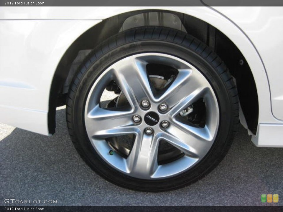 2012 Ford Fusion Sport Wheel and Tire Photo #54241027