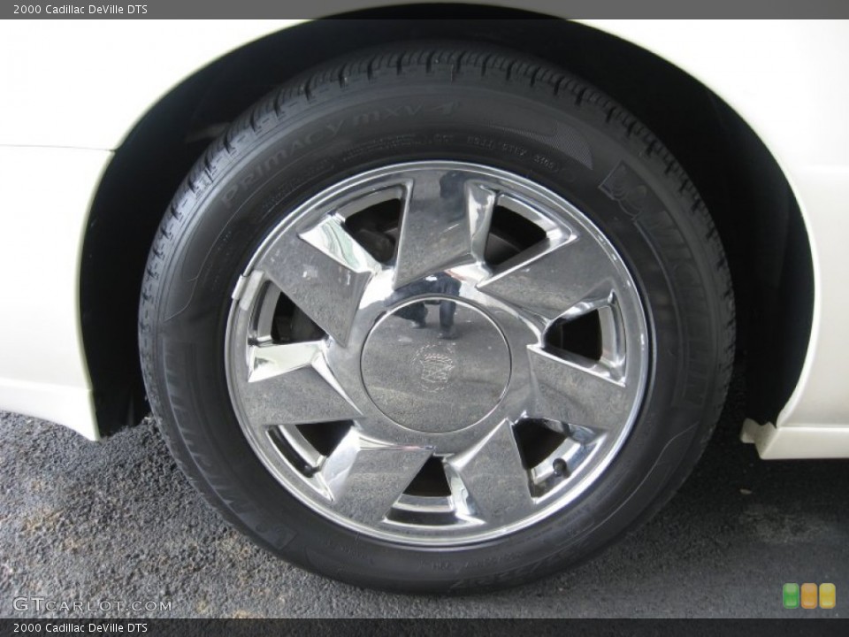 2000 Cadillac DeVille DTS Wheel and Tire Photo #54242471