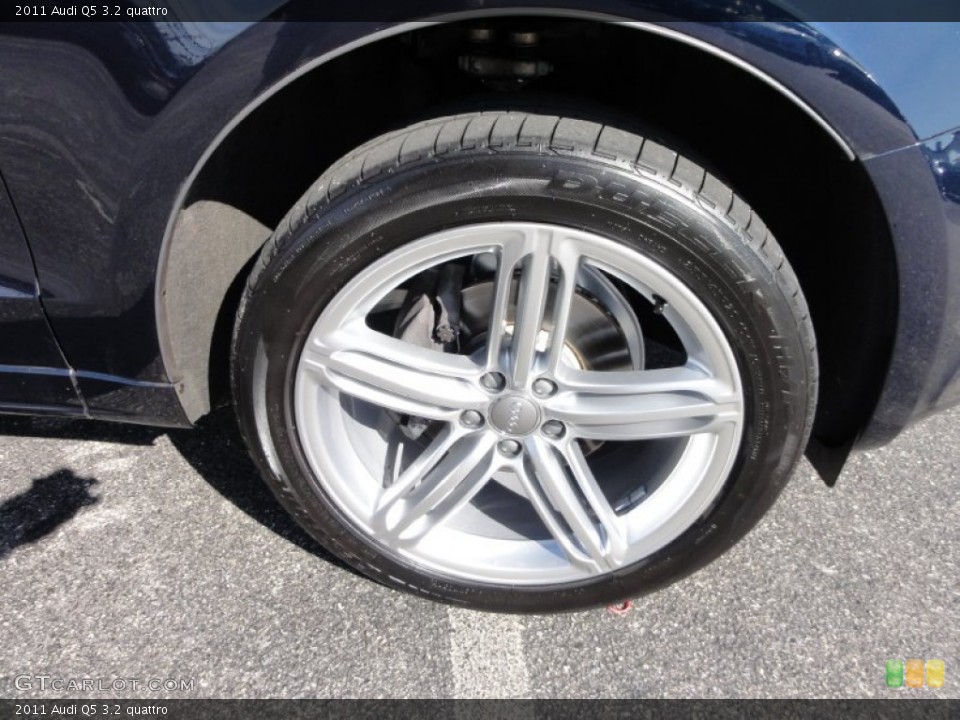 2011 Audi Q5 3.2 quattro Wheel and Tire Photo #54246791