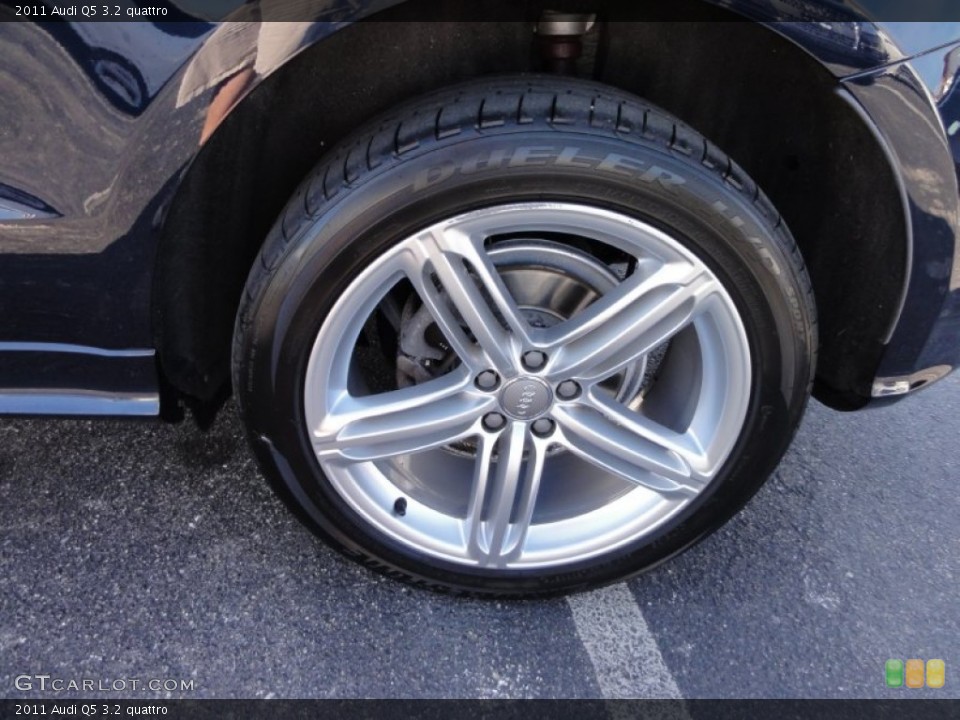 2011 Audi Q5 3.2 quattro Wheel and Tire Photo #54246833