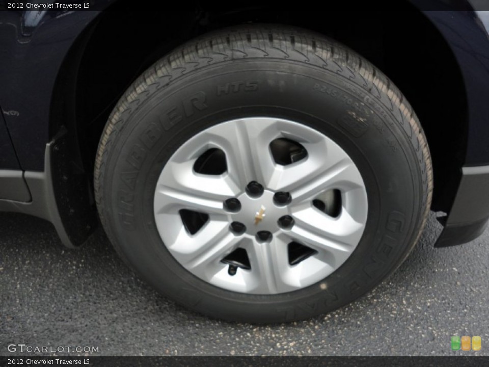 2012 Chevrolet Traverse LS Wheel and Tire Photo #54246840