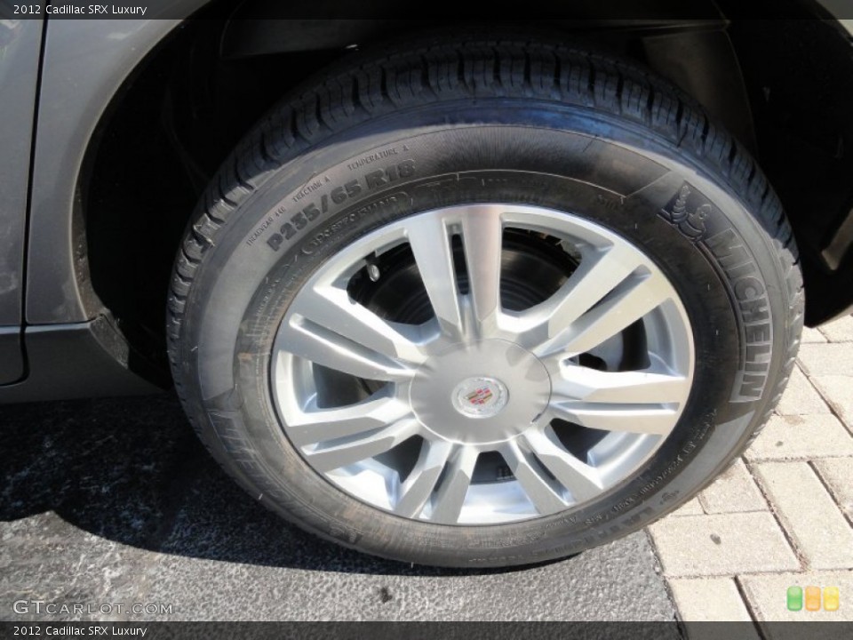 2012 Cadillac SRX Luxury Wheel and Tire Photo #54249651