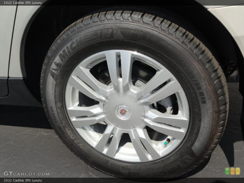 2012 Cadillac SRX Luxury Wheel and Tire Photo #54249830
