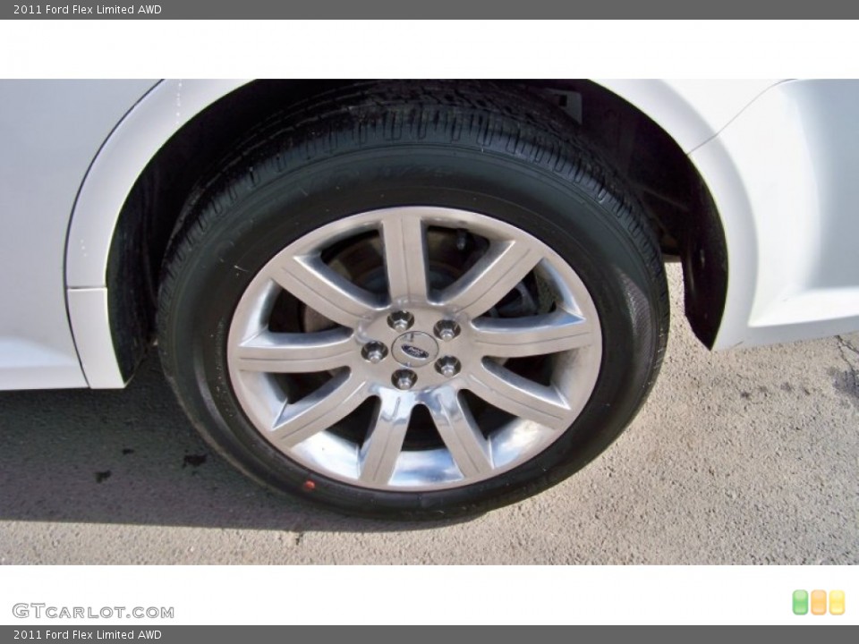 2011 Ford Flex Limited AWD Wheel and Tire Photo #54251284