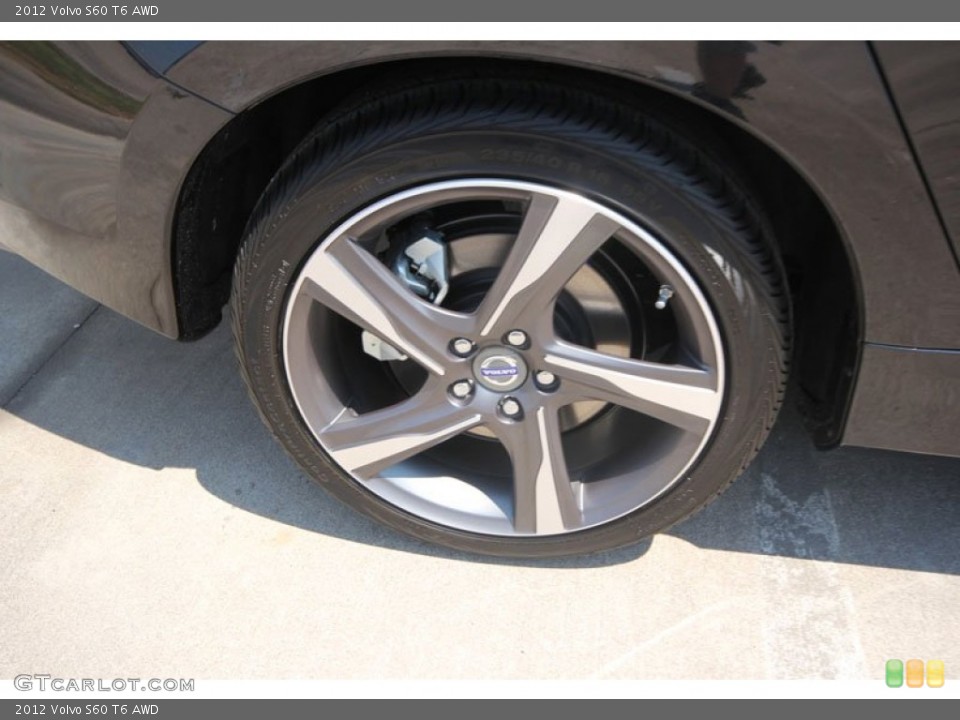 2012 Volvo S60 T6 AWD Wheel and Tire Photo #54268874