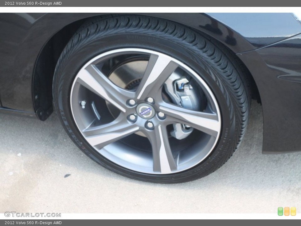 2012 Volvo S60 R-Design AWD Wheel and Tire Photo #54269234