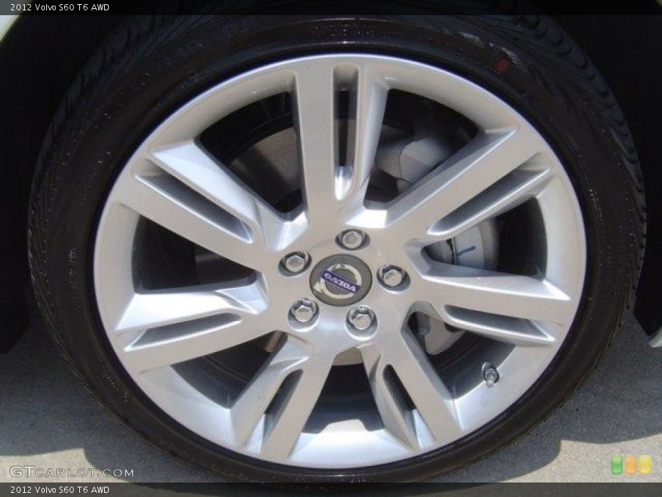 2012 Volvo S60 T6 AWD Wheel and Tire Photo #54269947