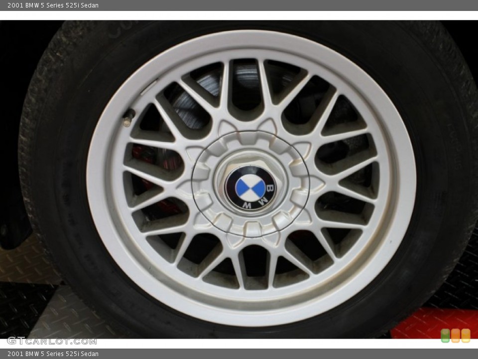 2001 BMW 5 Series 525i Sedan Wheel and Tire Photo #54271862
