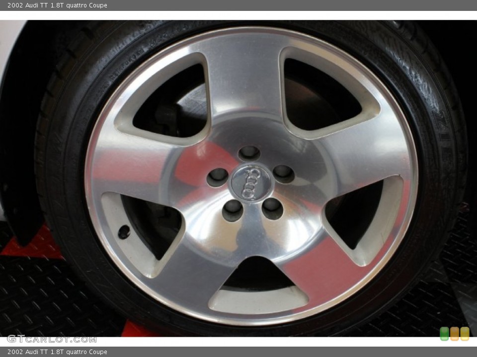 2002 Audi TT 1.8T quattro Coupe Wheel and Tire Photo #54278564