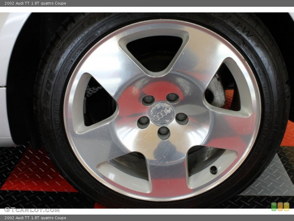 2002 Audi TT 1.8T quattro Coupe Wheel and Tire Photo #54278576