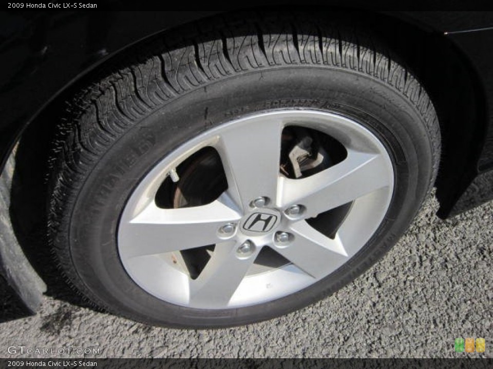 2009 Honda Civic LX-S Sedan Wheel and Tire Photo #54280443