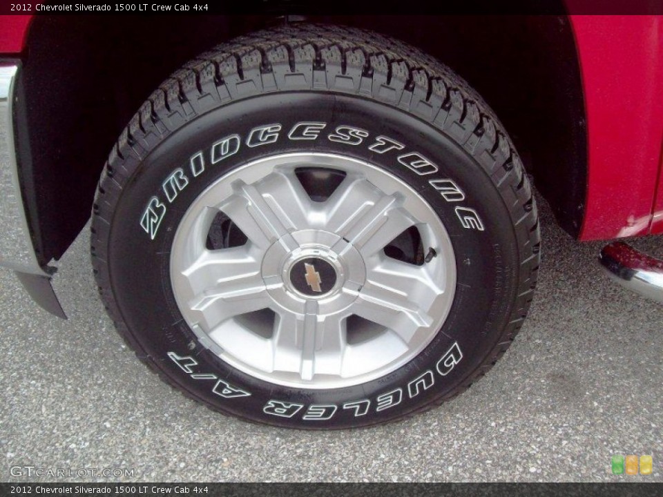 2012 Chevrolet Silverado 1500 LT Crew Cab 4x4 Wheel and Tire Photo #54281732