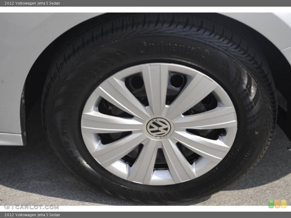 2012 Volkswagen Jetta S Sedan Wheel and Tire Photo #54283133