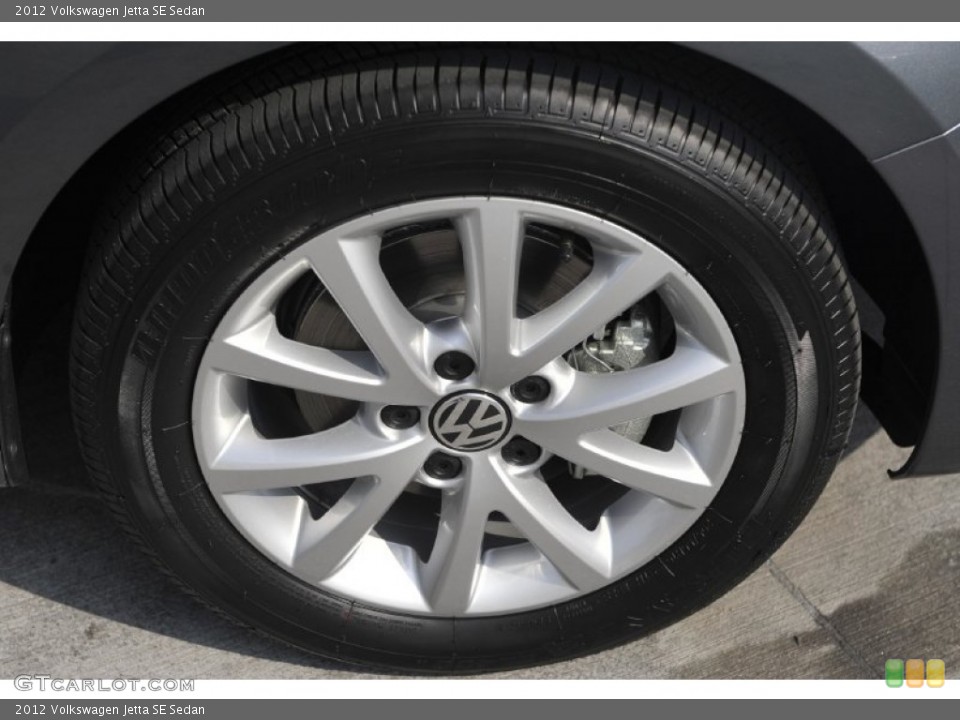 2012 Volkswagen Jetta SE Sedan Wheel and Tire Photo #54283664