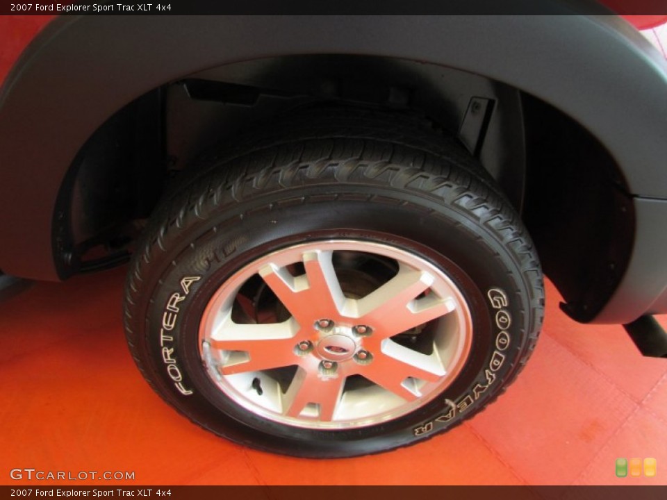 2007 Ford Explorer Sport Trac XLT 4x4 Wheel and Tire Photo #54283781