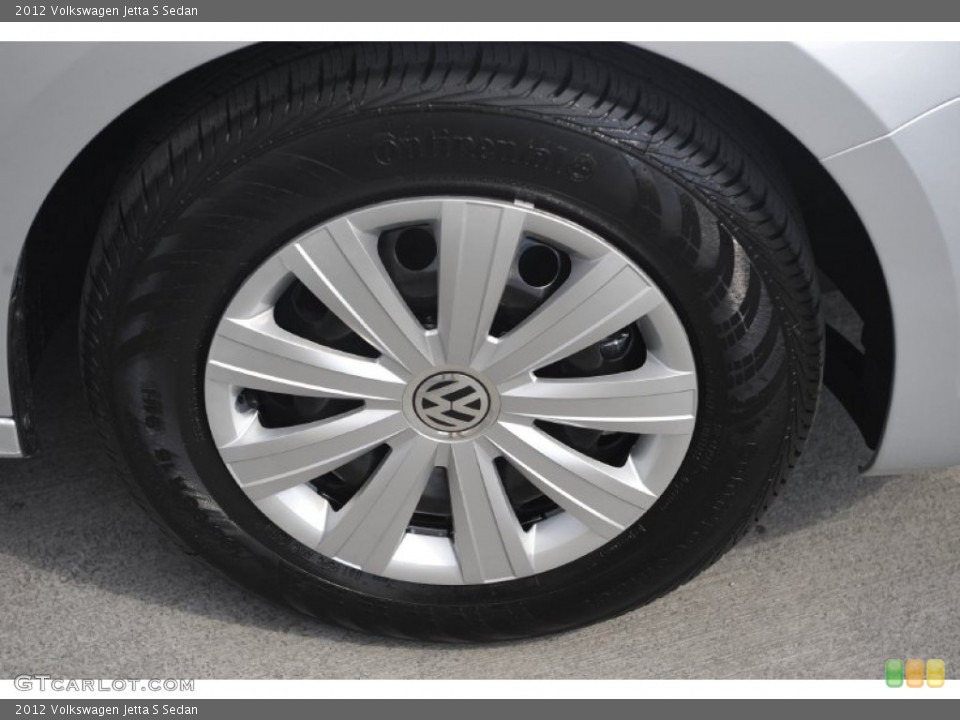 2012 Volkswagen Jetta S Sedan Wheel and Tire Photo #54283977