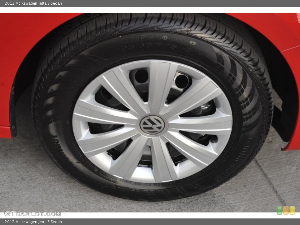 2012 Volkswagen Jetta S Sedan Wheel and Tire Photo #54284562