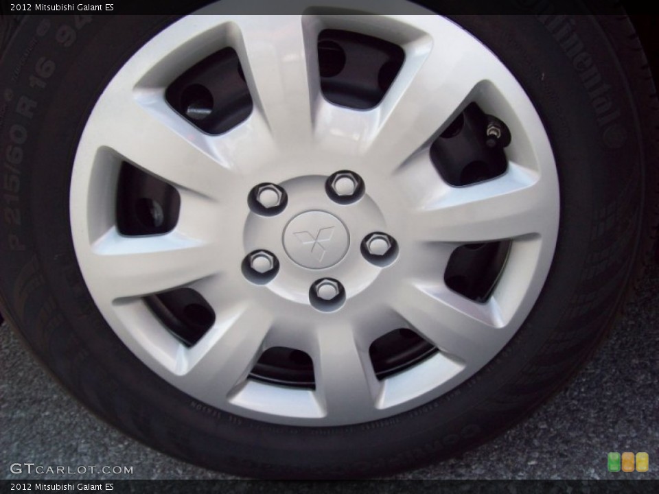 2012 Mitsubishi Galant ES Wheel and Tire Photo #54285017