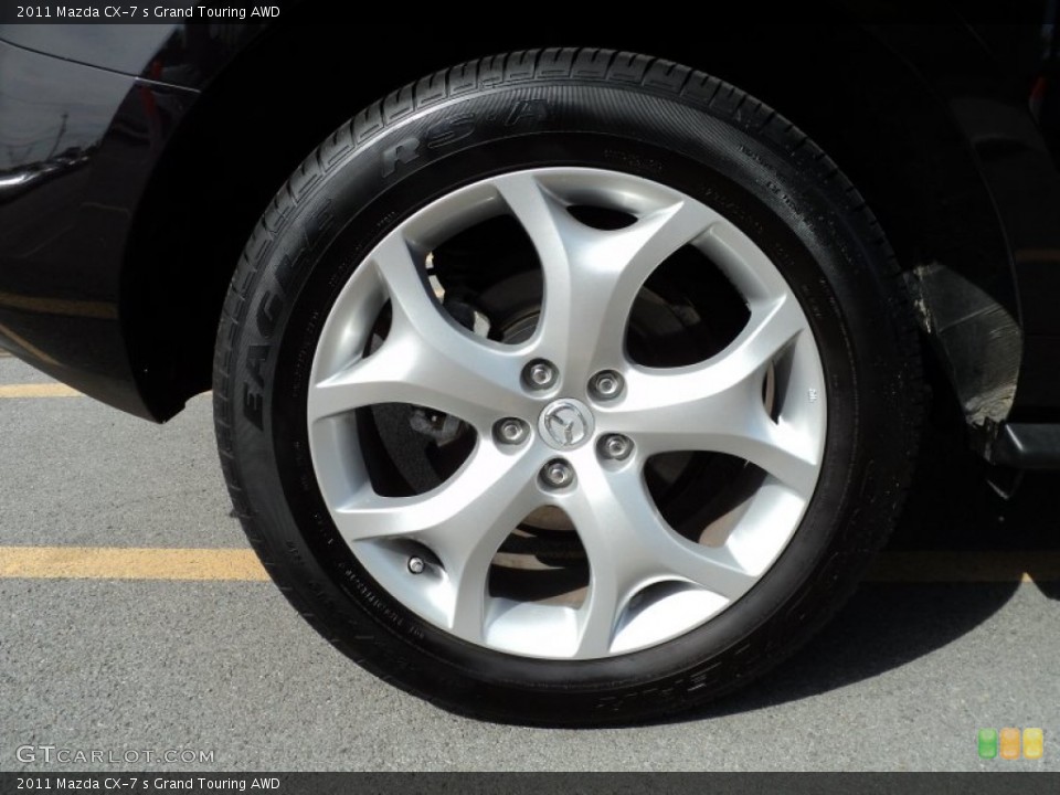 2011 Mazda CX-7 s Grand Touring AWD Wheel and Tire Photo #54285719